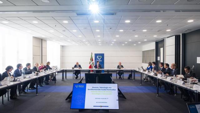 El Consejo Vasco de Ciencia, Tecnología e Innovación se ha reunido en el Parque Tecnológico de Araba / GOBIERNO VASCO El Consejo Vasco de Ciencia, Tecnología e Innovación se ha reunido en el Parque Tecnológico de Araba