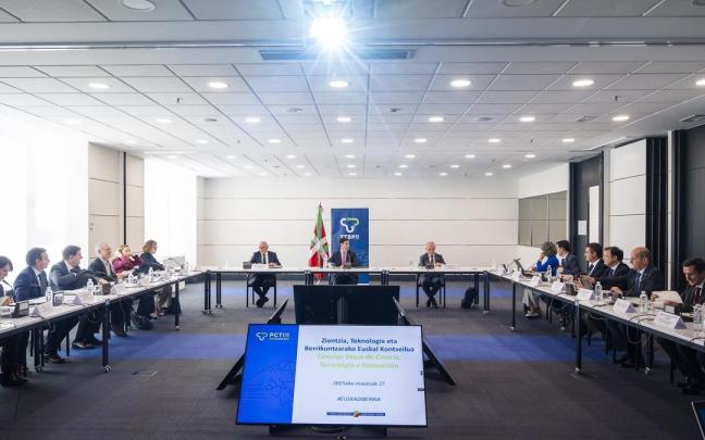 El Consejo Vasco de Ciencia, Tecnología e Innovación se ha reunido en el Parque Tecnológico de Araba