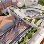 Infograma de la futura estación de Renfe en Bidebieta-Basauri