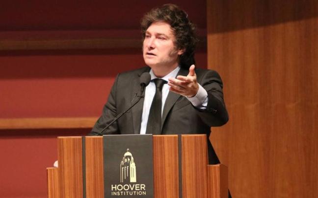 Imagen de archivo del presidente argentino Javier Milei.