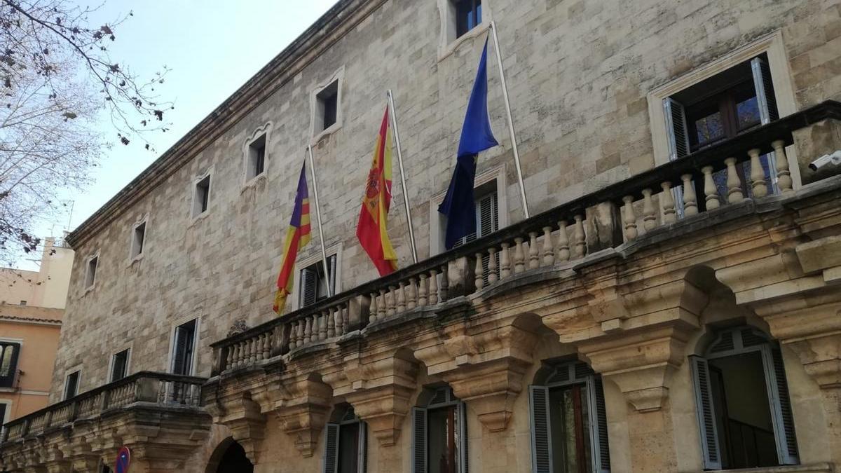 Fachada del TSJIB y la Audiencia Provincial de Baleares