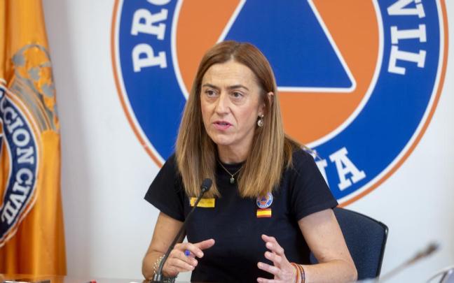 La directora general de Protección Civil, Virginia Barcones