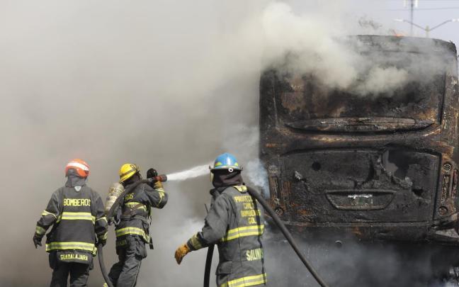 Disturbios en México tras la detención del narcotraficante 'El Mencho'