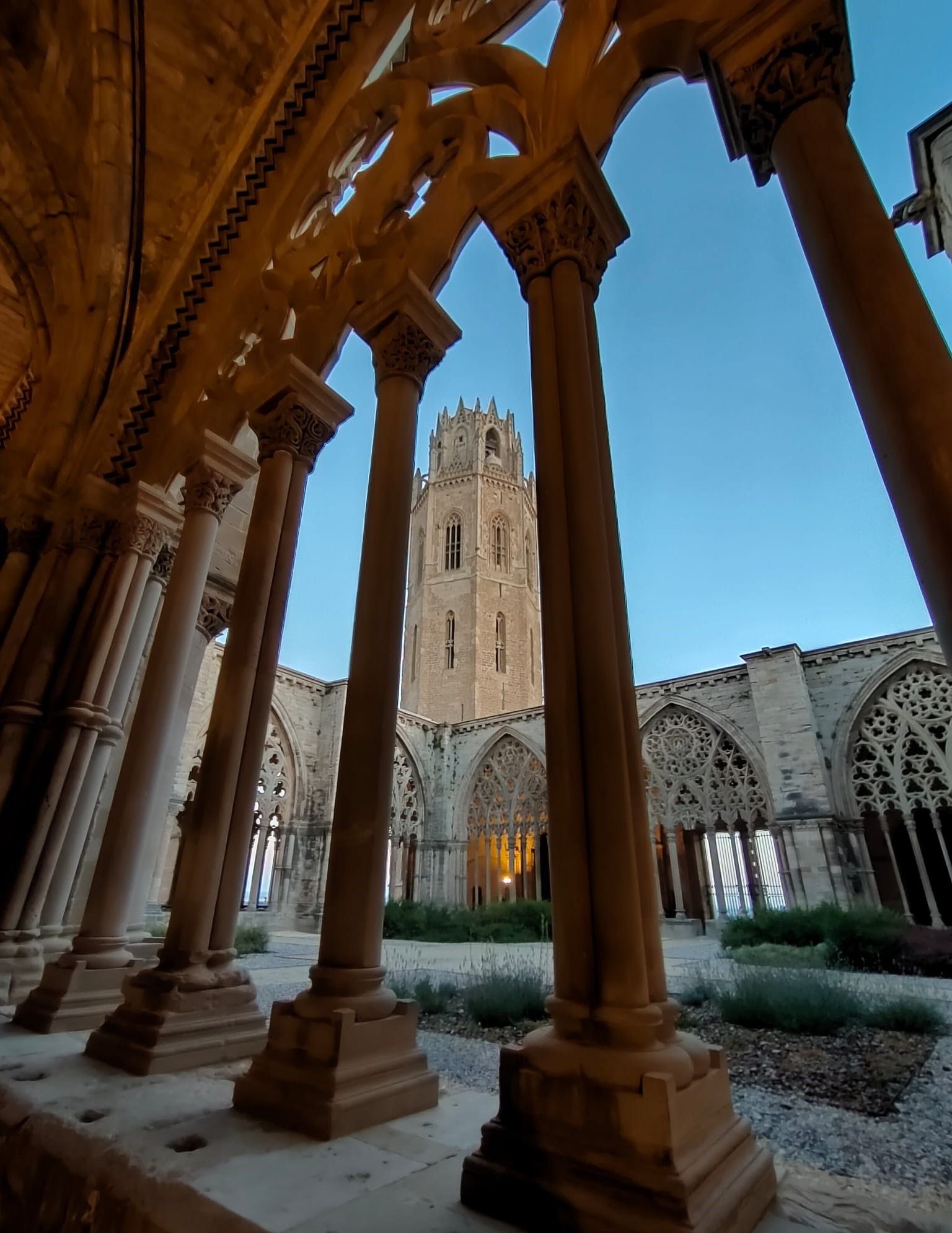 Detalle del claustro.
