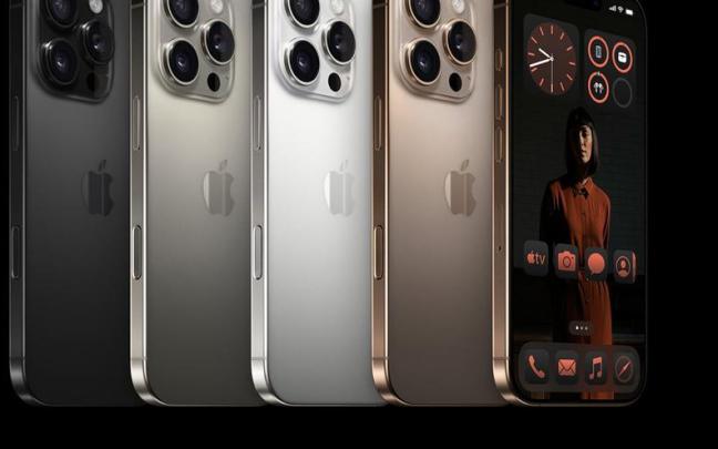El nuevo iPhone 16 Pro. / Apple El nuevo iPhone 16 Pro.