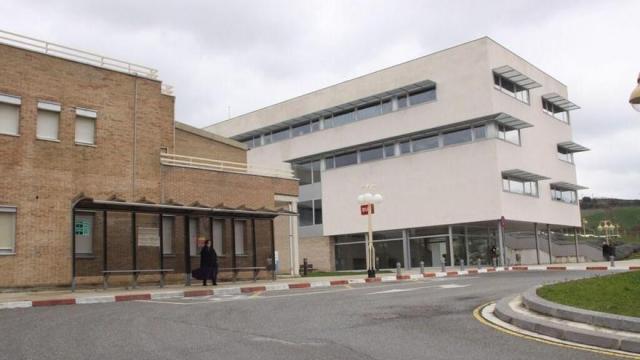 Fachada del Hospital García Orcoyen de Estella. Foto: Diario de Noticias