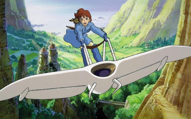 Nausicaä del Valle del Viento, de Studio Ghibli.
