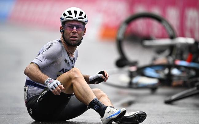 Mark Cavendish, en la presente edición del Giro de Italia. Mark Cavendish, en la presente edición del Giro de Italia.