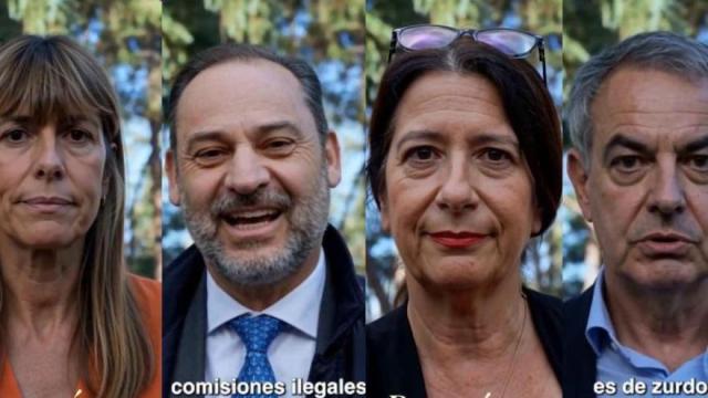 Fotogramas extraídos de los videos del PP.