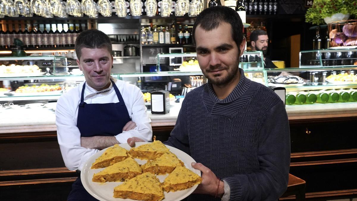 Aitor Lexartza ha probado m&aacute;s de 300 tortillas en un a&ntilde;o.