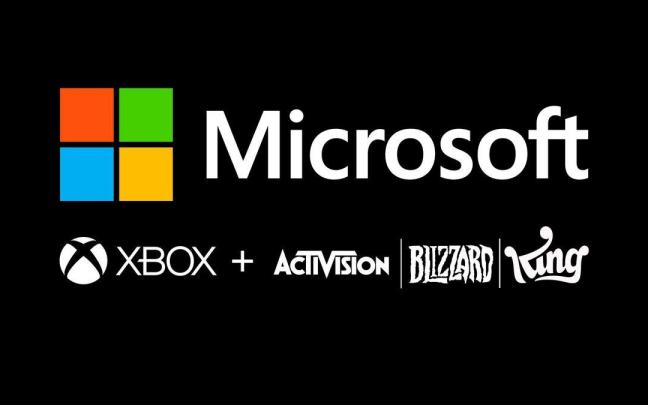 Los logos de Xbox y de Activision Blizzard tras la adquisición de la segunda por parte de Microsoft. Los logos de Xbox y de Activision Blizzard tras la adquisición de la segunda por parte de Microsoft.