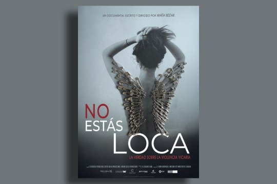 Cartel del cortometraje "No estás sola"