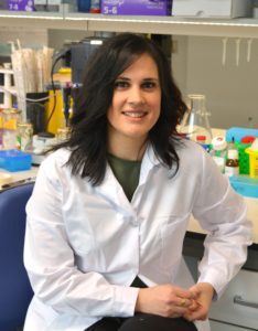 María Jesús Perugorria, bióloga del Instituto de Investigación Sanitaria Biogipuzkoa.
