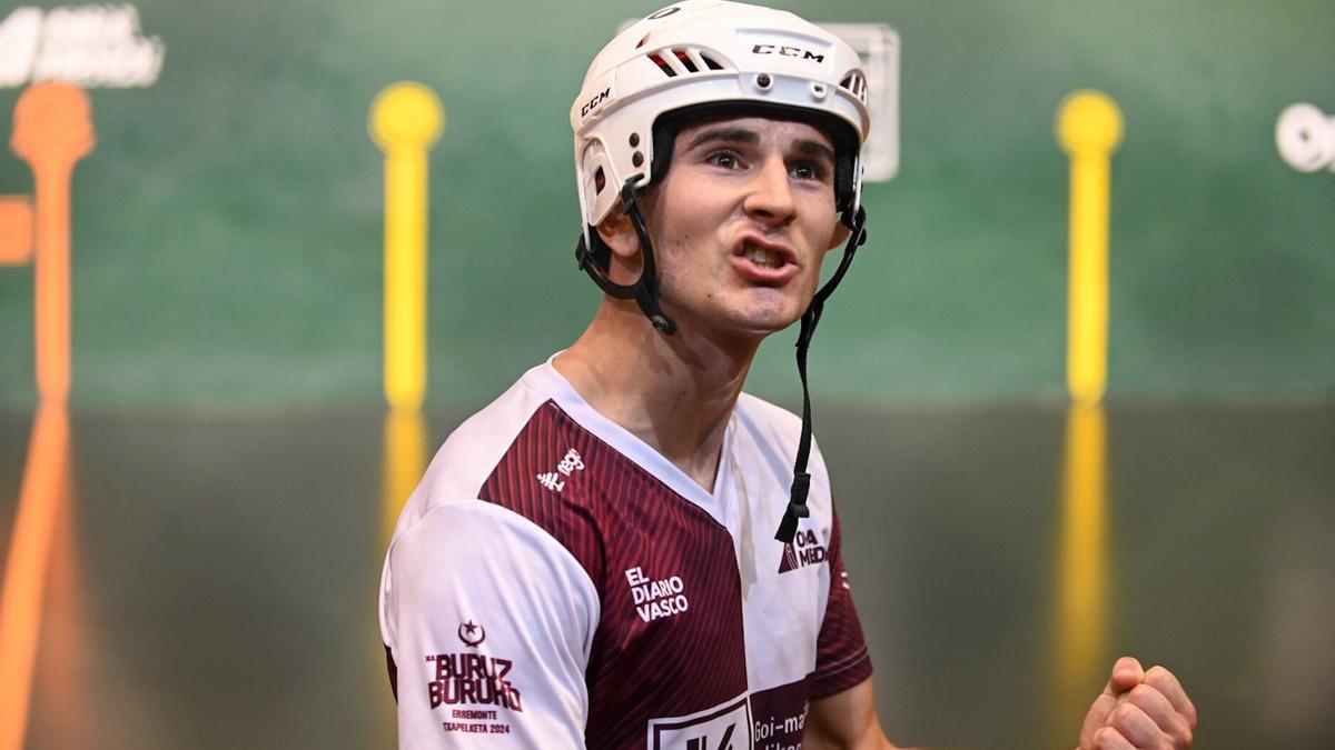 Imanol Ansa gana la final del Individual de remonte ante Endika Barrenetxea en Galarreta.