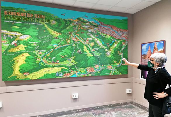 El centro de información de la Vía Verde Montes de Hierro reabre fines de semana y festivos en julio y agosto