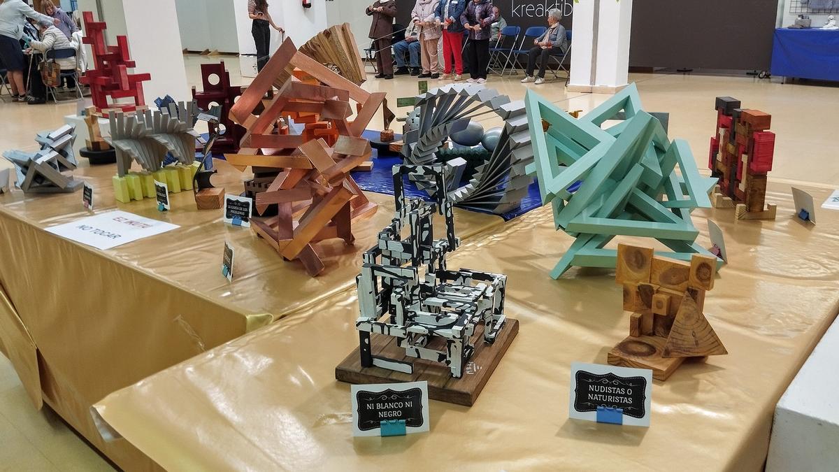 Varias de las obras de Mario Romero.