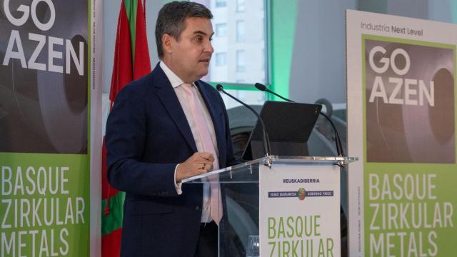El consejero Mikel Jauregi.