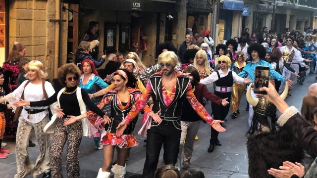 Un momento de los carnavales de 2022 en Zarautz. Foto: Ayuntamiento de Zarautz