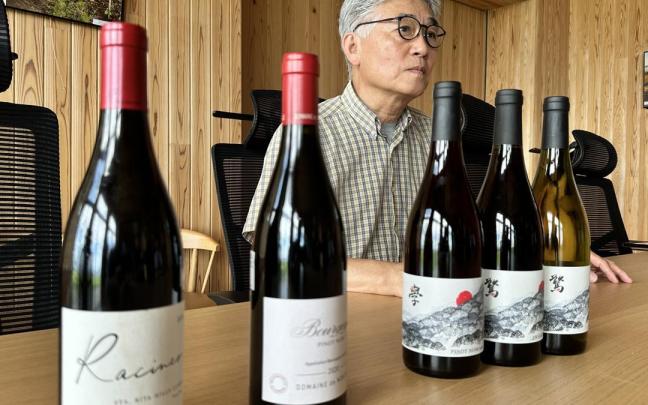 De visita en la bodega Domaine de Montille & Hokkaido.