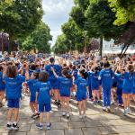 El Colegio Santa María inunda Portugalete de solidaridad 