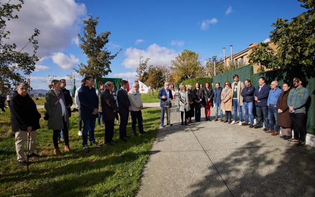 Inauguración del Bosque Olímpico de Pamplona. Fotos: Ayuntamiento de Pamplona