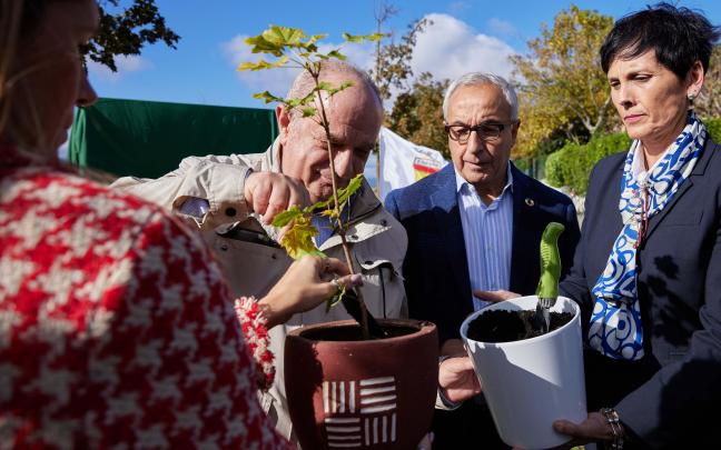 Inauguración del Bosque Olímpico de Pamplona. Fotos: Ayuntamiento de Pamplona