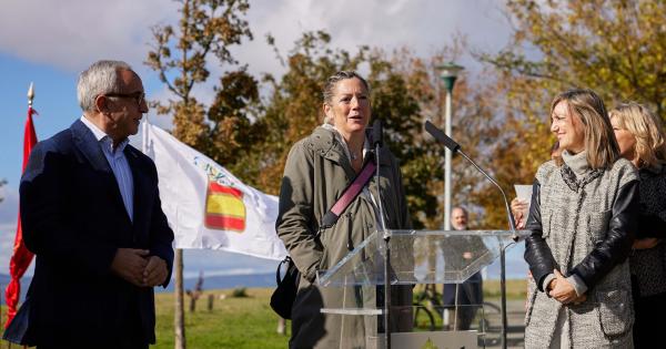Inauguración del Bosque Olímpico de Pamplona. Fotos: Ayuntamiento de Pamplona