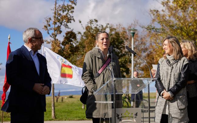 Inauguración del Bosque Olímpico de Pamplona. Fotos: Ayuntamiento de Pamplona