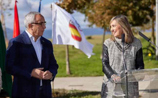 Inauguración del Bosque Olímpico de Pamplona. Fotos: Ayuntamiento de Pamplona