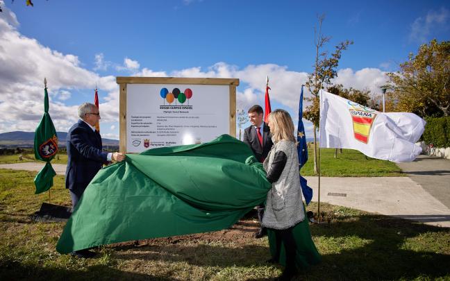 Inauguración del Bosque Olímpico de Pamplona. Fotos: Ayuntamiento de Pamplona