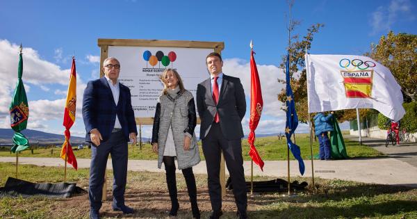 Inauguración del Bosque Olímpico de Pamplona. Fotos: Ayuntamiento de Pamplona