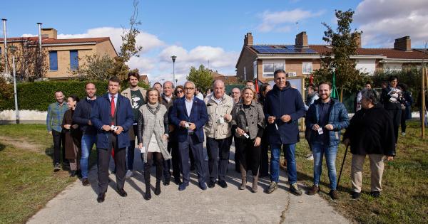 Inauguración del Bosque Olímpico de Pamplona. Fotos: Ayuntamiento de Pamplona