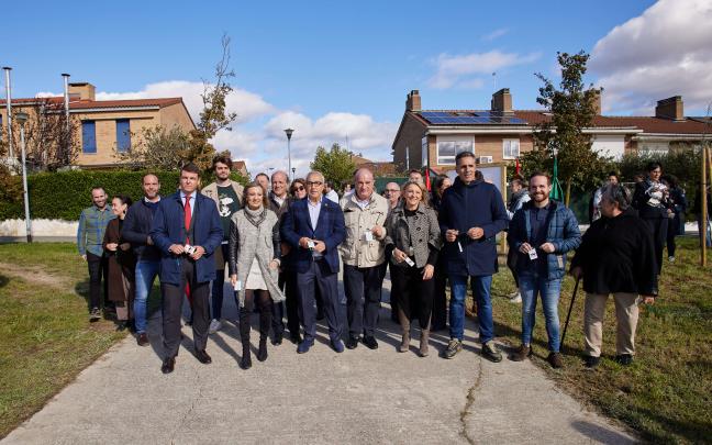 Inauguración del Bosque Olímpico de Pamplona. Fotos: Ayuntamiento de Pamplona