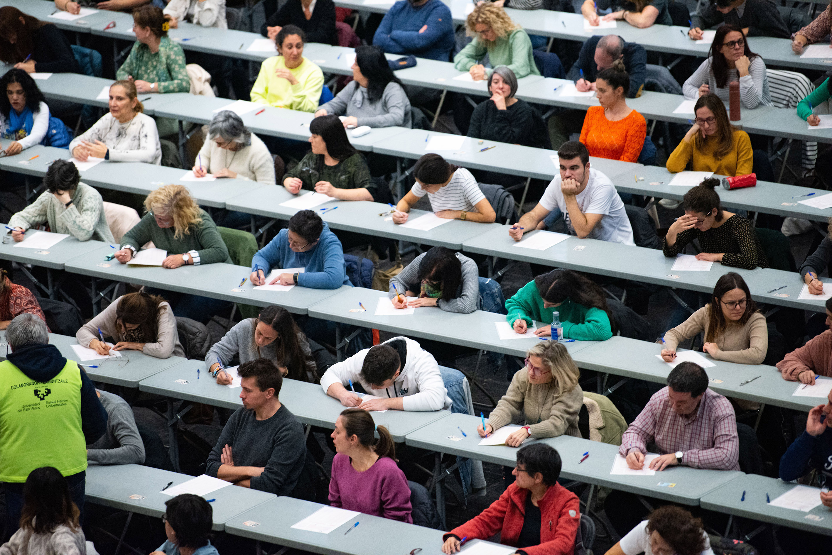 Pruebas de la fase oposición de la mayor oferta pública de empleo del personal técnico, de gestión y de administración y servicios de la UPV/EHU