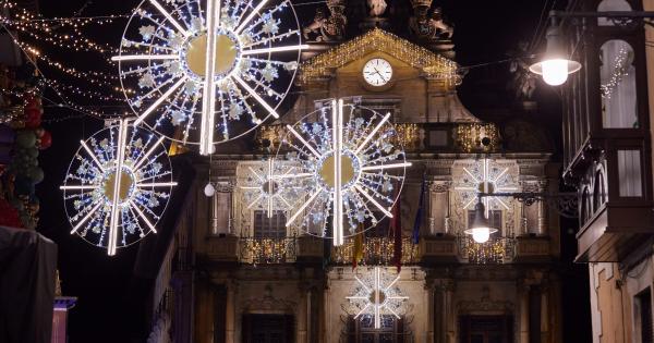 Luces navideñas de Iruña. Fotos: Ayuntamiento de Pamplona