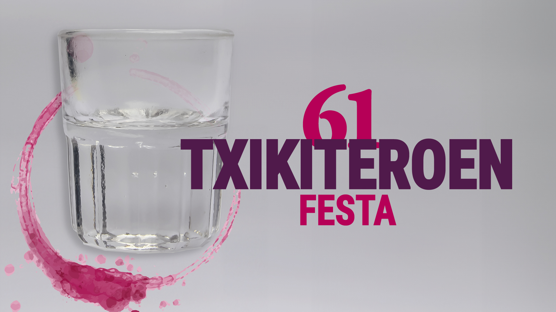 Cartel del día del txikitero 2024 Cartel del día del txikitero 2024