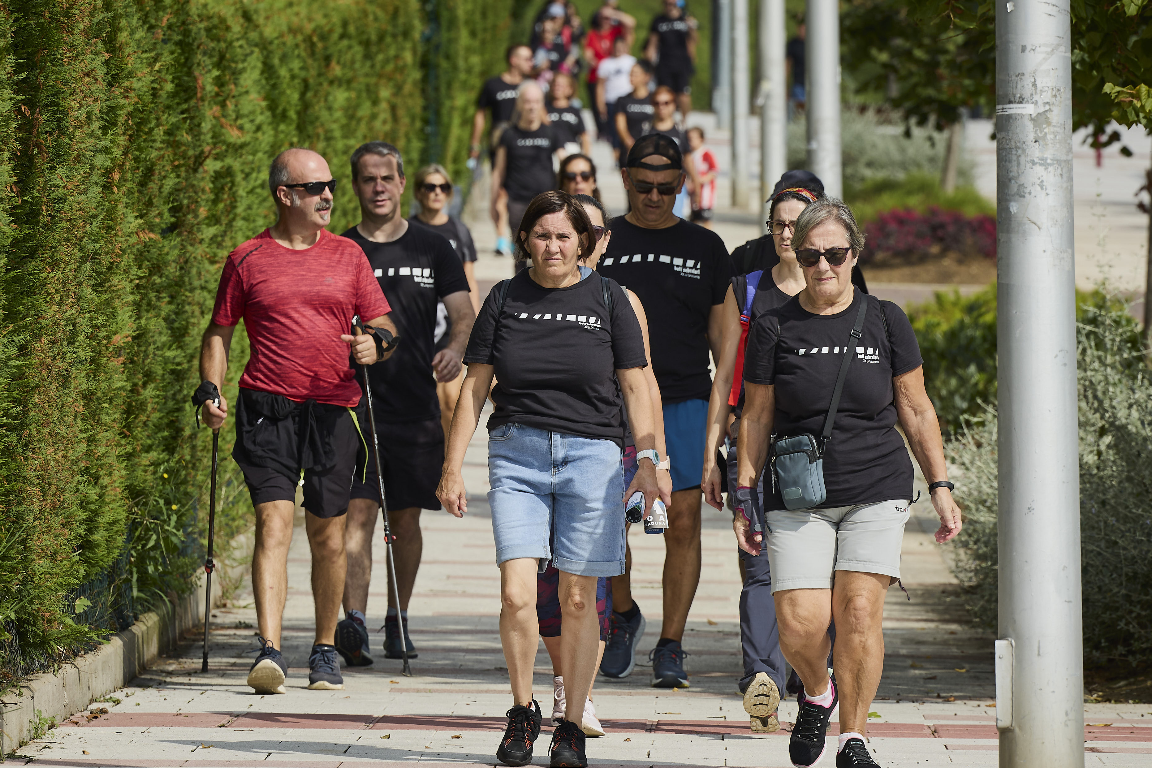 Marcha "A Paso de Peatón". Ayuntamiento de Leioa