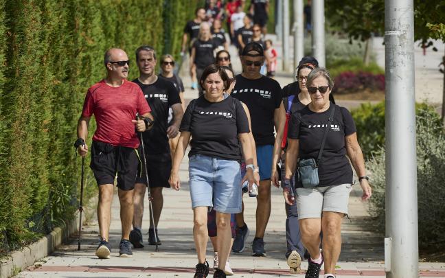 Marcha "A Paso de Peatón". Ayuntamiento de Leioa