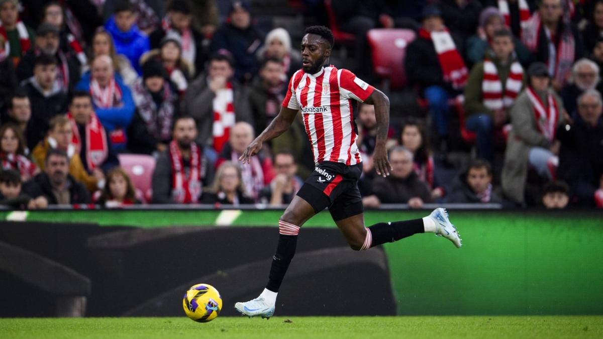 Iñaki Williams llega a tiempo para el decisivo choque contra el Rangers. / ATHLETIC CLUB