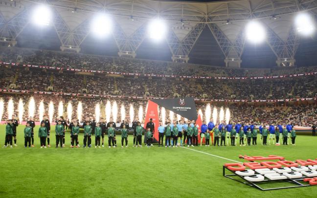 Un año después, el Barça vuelve a cruzarse en el camino rojiblanco en Jeddah y en la semifinal de la Supercopa. / ATHLETIC CLUB