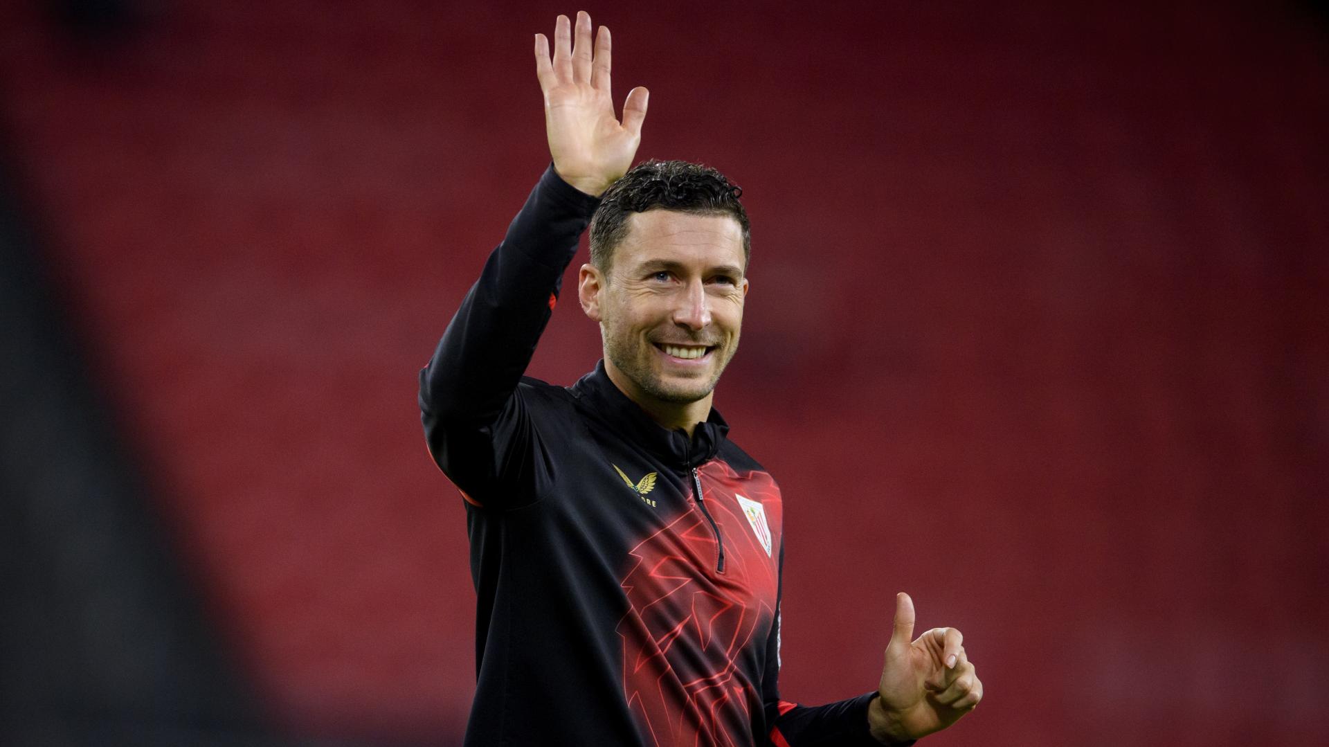 Óscar de Marcos despedirá ante el Barça su brillante carrera de 16 años como rojiblancos. / ATHLETIC CLUB