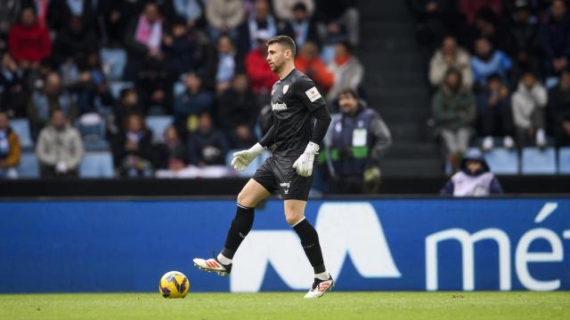 Unai Simón controla un balón durante un partido / Athletic Club Unai Simón controla un balón durante un partido / Athletic Club