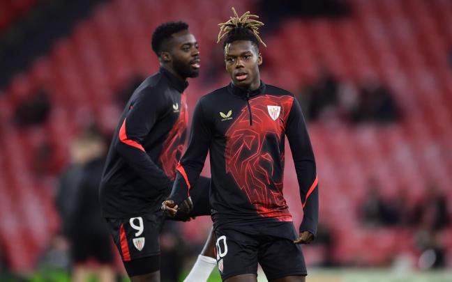 El contrato de Nico Williams como rojiblanco expira en junio de 2027. / ATHLETIC CLUB