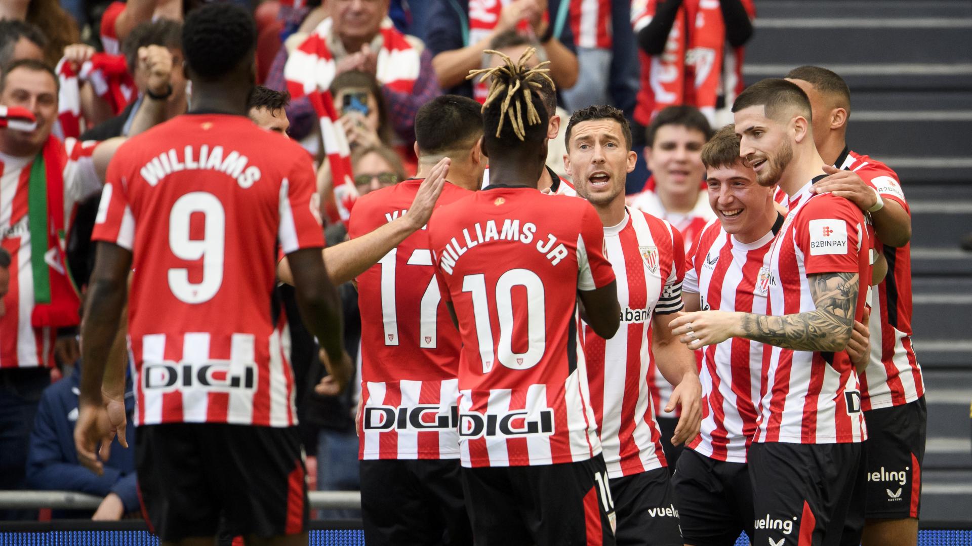 La baja de Oihan Sancet se nota en demasía. / ATHLETIC CLUB