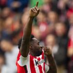 Iñaki Williams celebra su gol ante la UD Las Palmas / Athletic Club Iñaki Williams celebra su gol ante la UD Las Palmas / Athletic Club