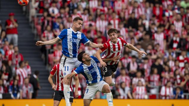 Mikel Jauregizar volvió a ser de los destacados también ante el Deportivo Alavés. / ATHLETIC CLUB Mikel Jauregizar volvió a ser de los destacados también ante el Deportivo Alavés. / ATHLETIC CLUB