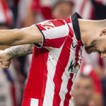 Oihan Sancet celebrando su gol frente al Rayo Vallecano / Athletic Club