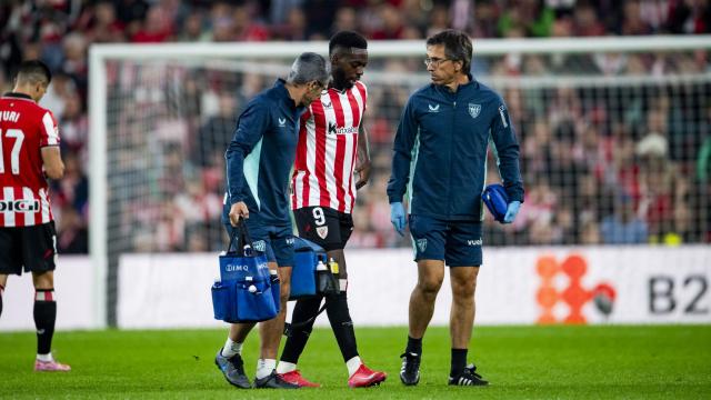 Iñaki Williams se retira lesionado del partido ante el Mallorca / Athletic Club