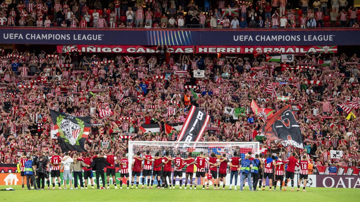El Athletic y la Herri Harmaila en Champions League / Athletic Club