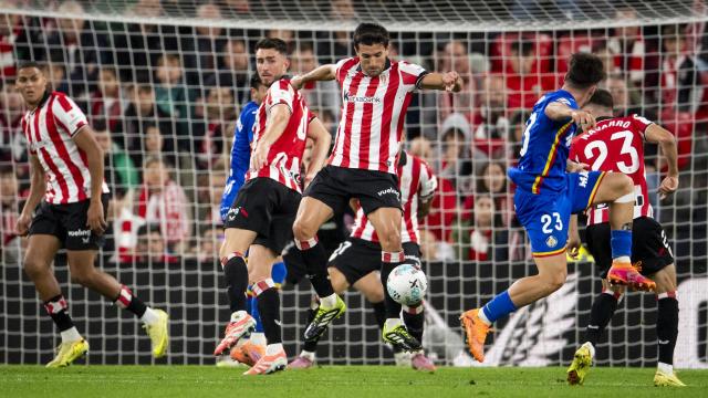 El Getafe se atragantó en San Mamés durante la primera vuelta y se llevó los tres puntos. / ATHLETIC CLUB